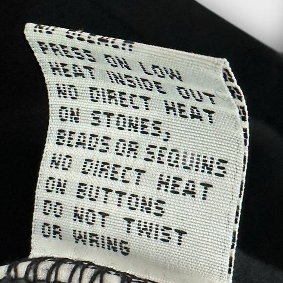 Jack B Quick Holiday Christmas Trees Sweater Top Black Gold Embellished Size XL - Picture 8 of 9